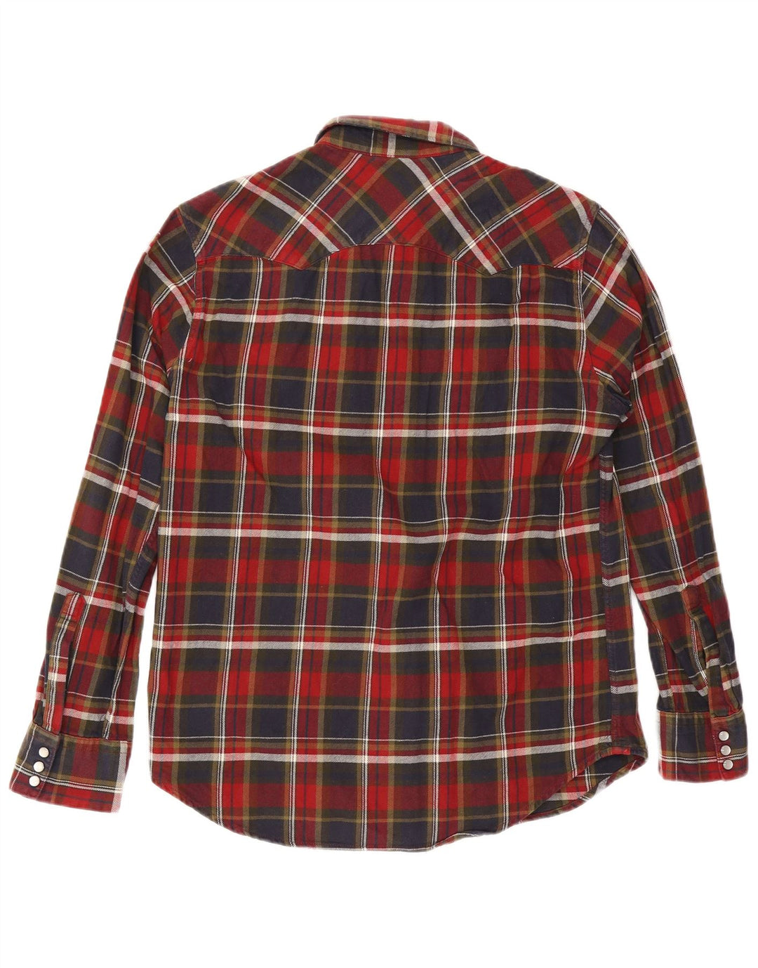 Cămașă de flanel pentru bărbați Levi's, cu carouri mari, roșii