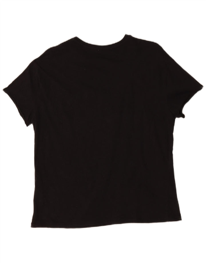 Tricou cu grafic Trafaluc Zara pentru femei Top Medium Negru