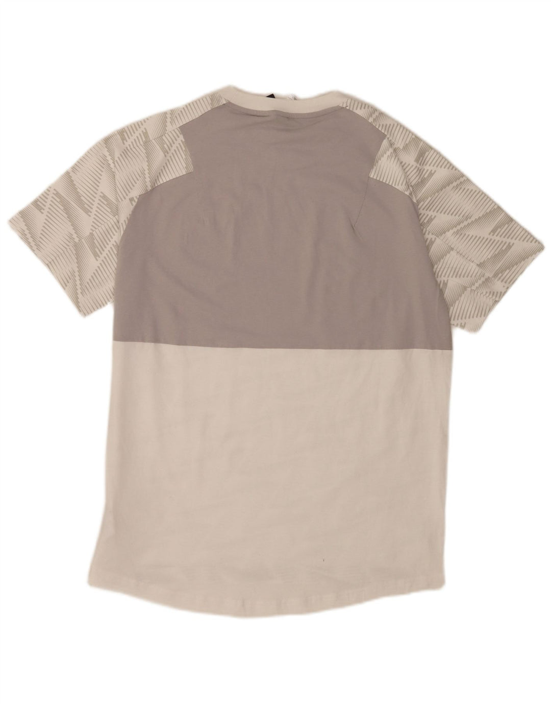 Tricou Bărbați Adidas Top Mediu Alb Geometric Bumbac