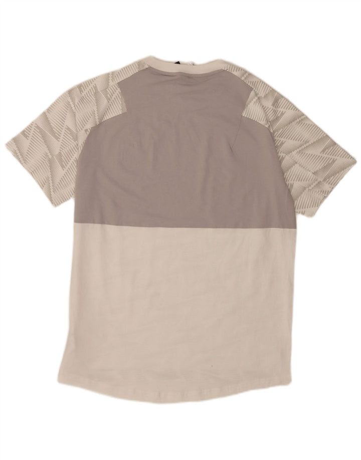 Tricou Bărbați Adidas Top Mediu Alb Geometric Bumbac