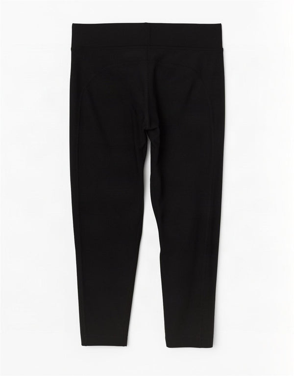 Leggings Capri Under Armour pentru femei Heat Gear UK 8, poliester negru mic