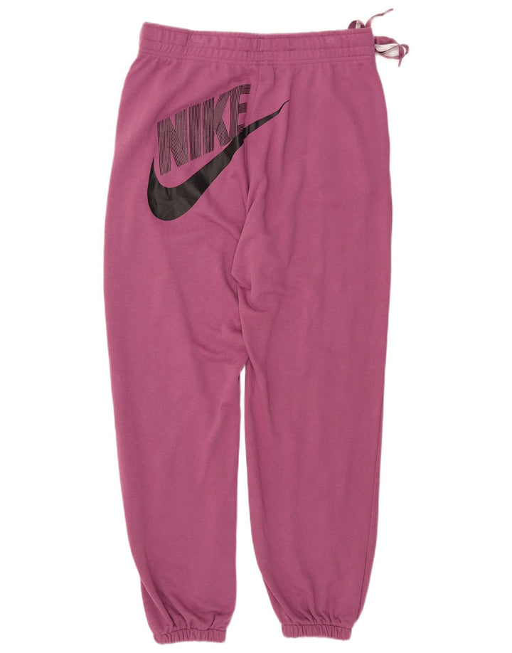 Pantaloni de trening pentru femei NIKE Pantaloni de jogging UK 16 Bumbac violet mare