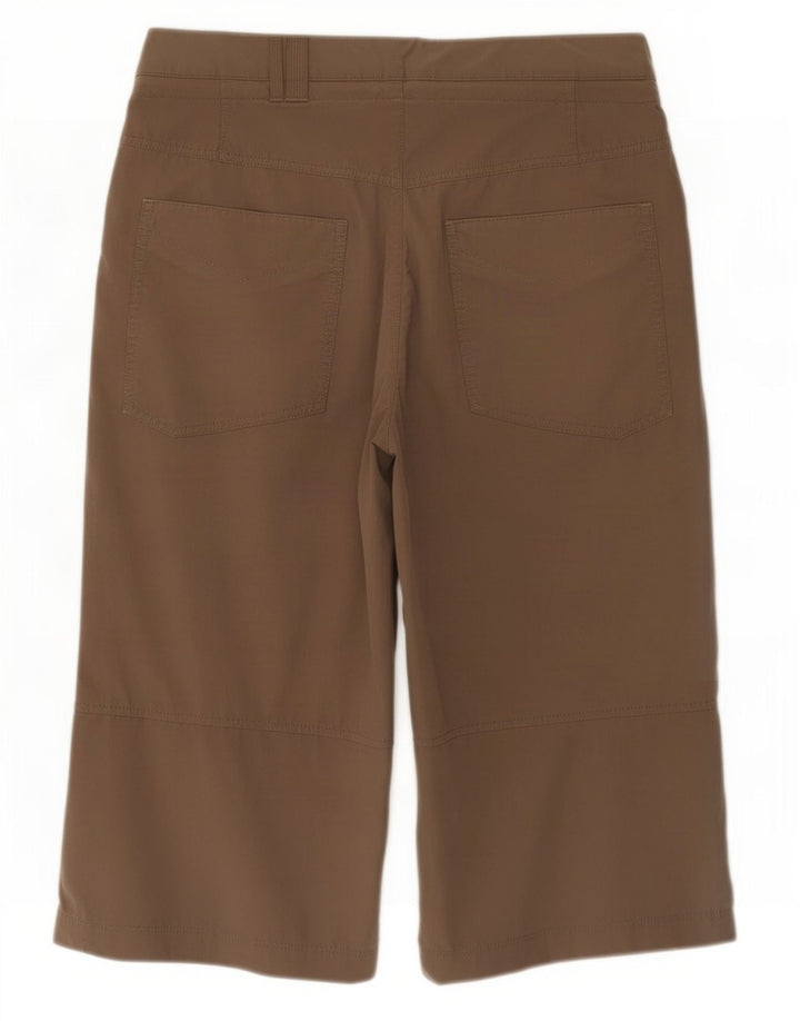 Pantaloni Capri Nike pentru femei UK 8/10 Small W30 L20 Maro Poliester