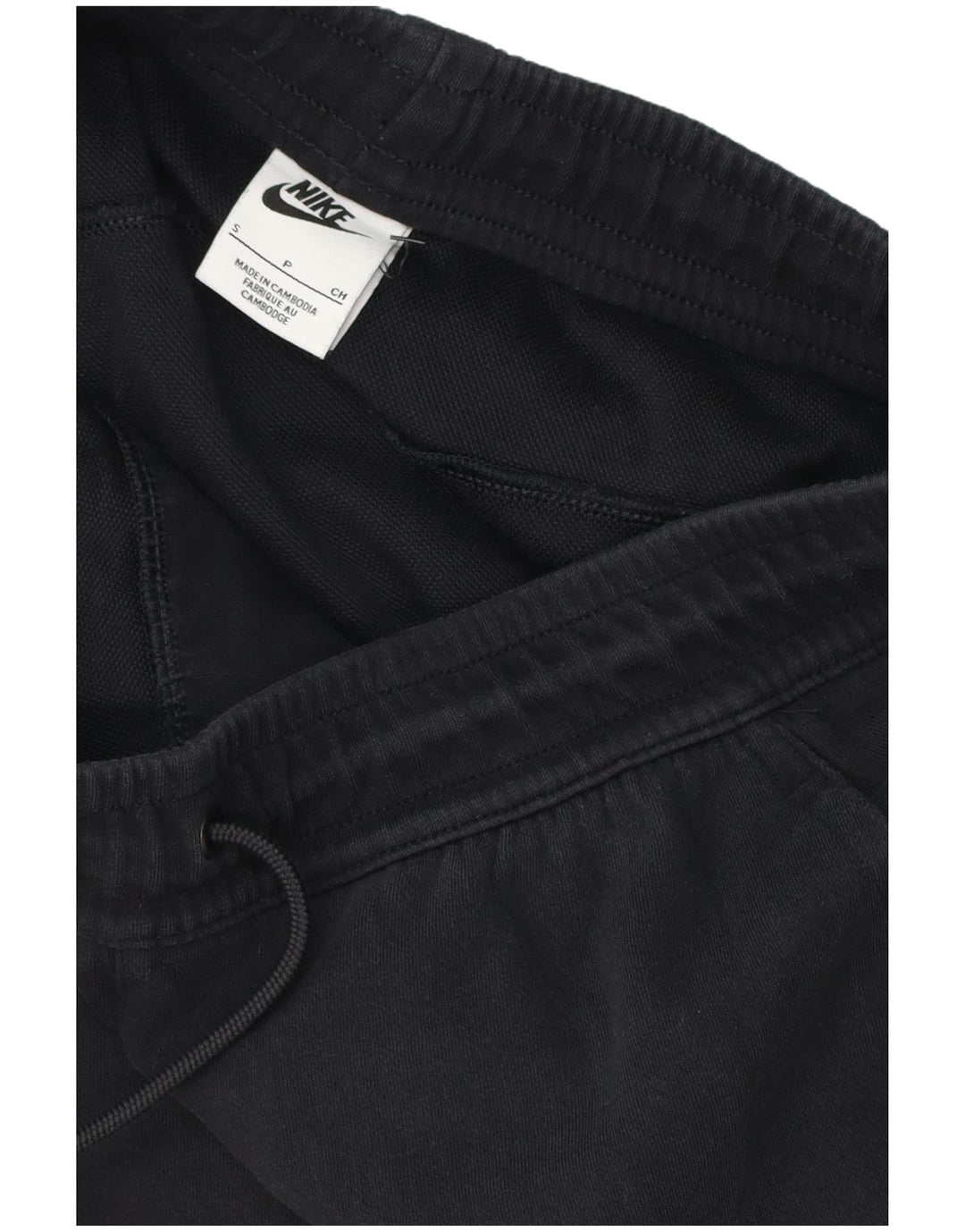 Pantaloni scurti sport pentru bărbați NIKE, bumbac negru mic