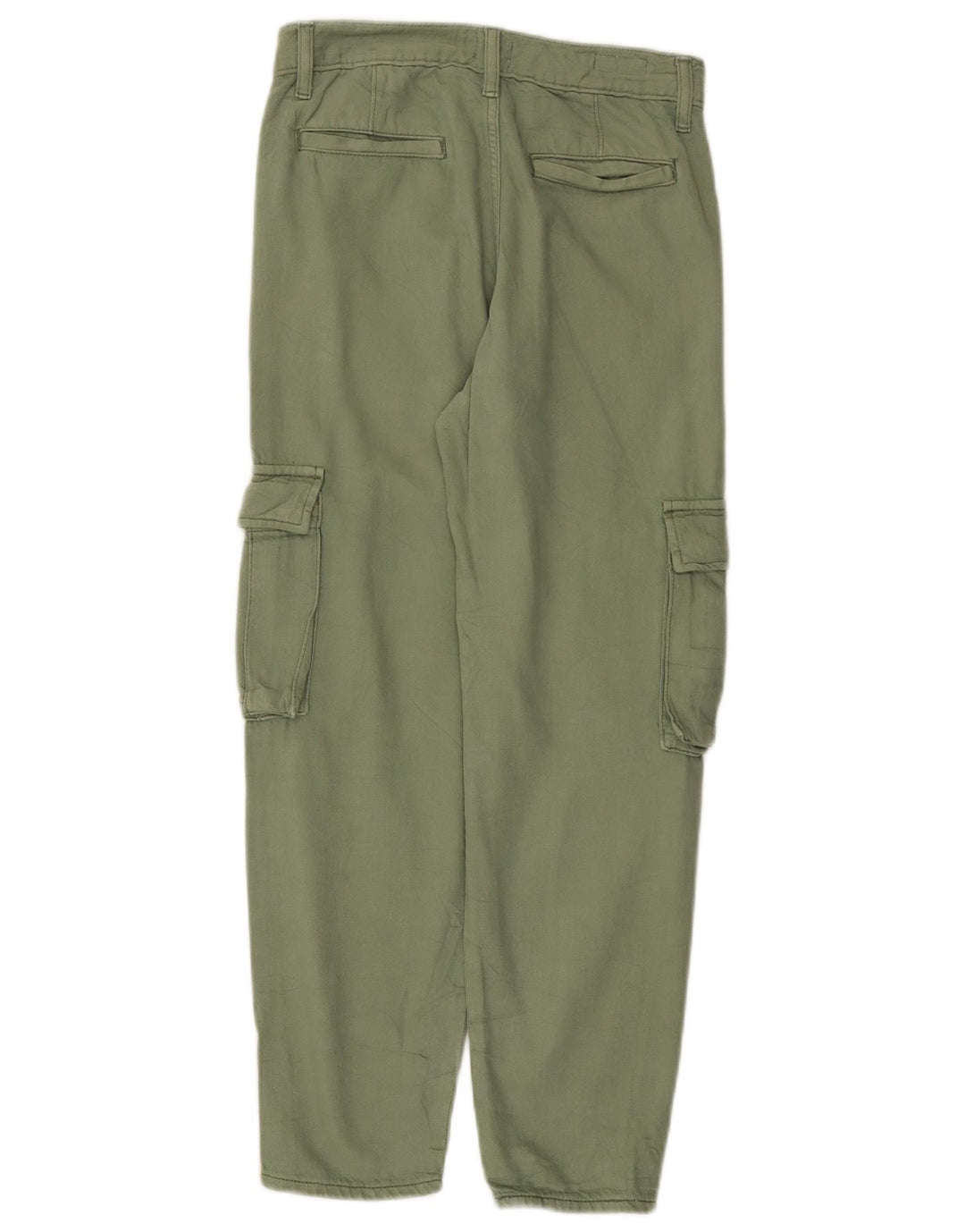 Pantaloni cargo drepti pentru femei Levi's L23 L26 bumbac verde