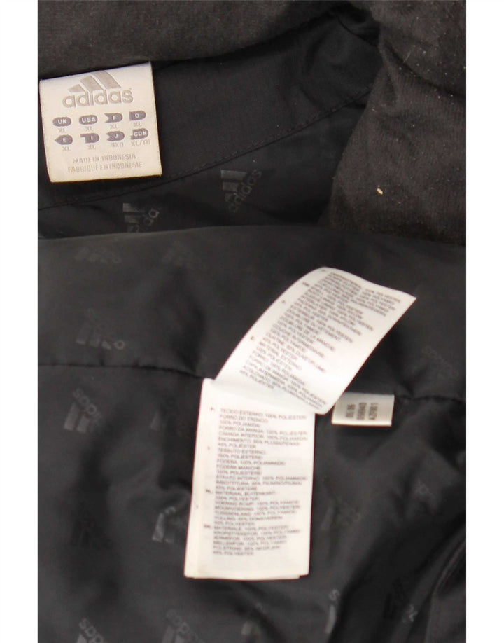 Jachetă căptușită pentru bărbați Adidas UK 42 XL Poliester negru