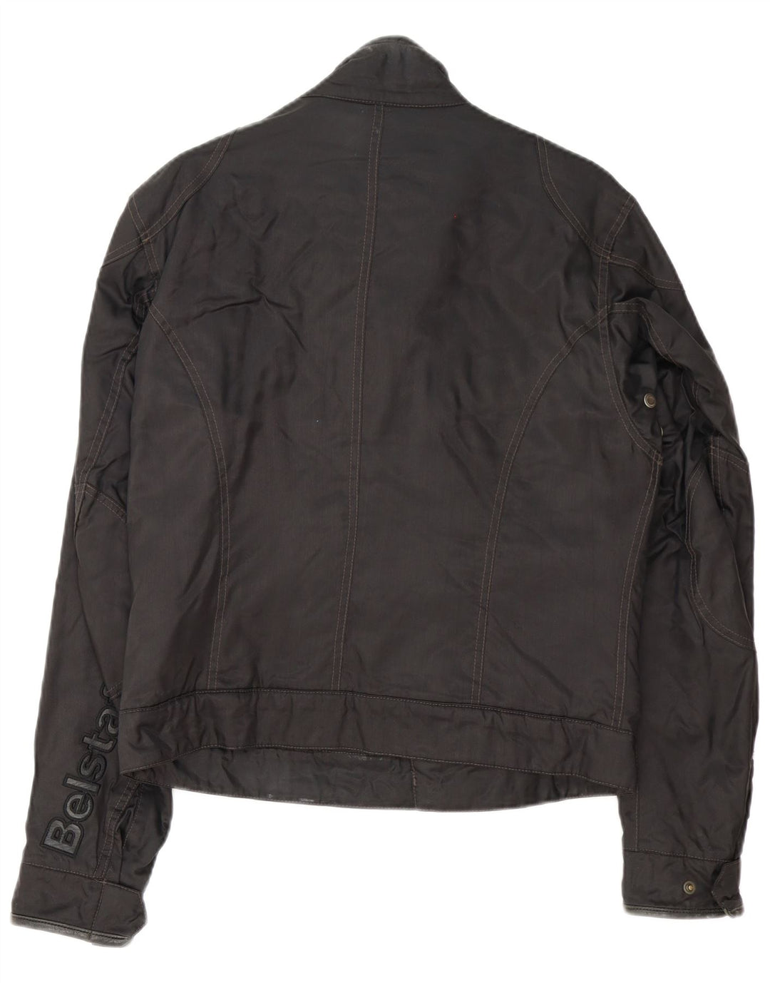 Jachetă Belstaff Graphic Racer pentru bărbați UK 38 Medium Black Nylon