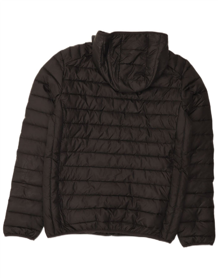 Jachetă căptușită cu glugă pentru bărbați Ellesse UK 38 Poliester mediu negru