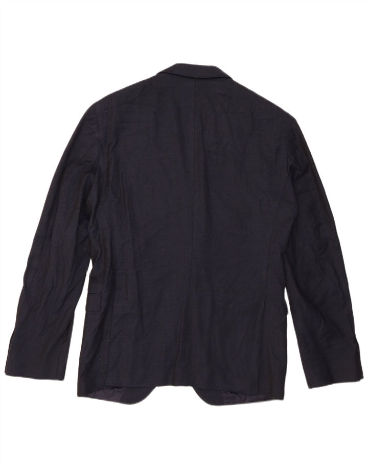 Blazer pentru bărbați Hugo Boss, cu 2 nasturi, EU 46 Mic Bleumarin