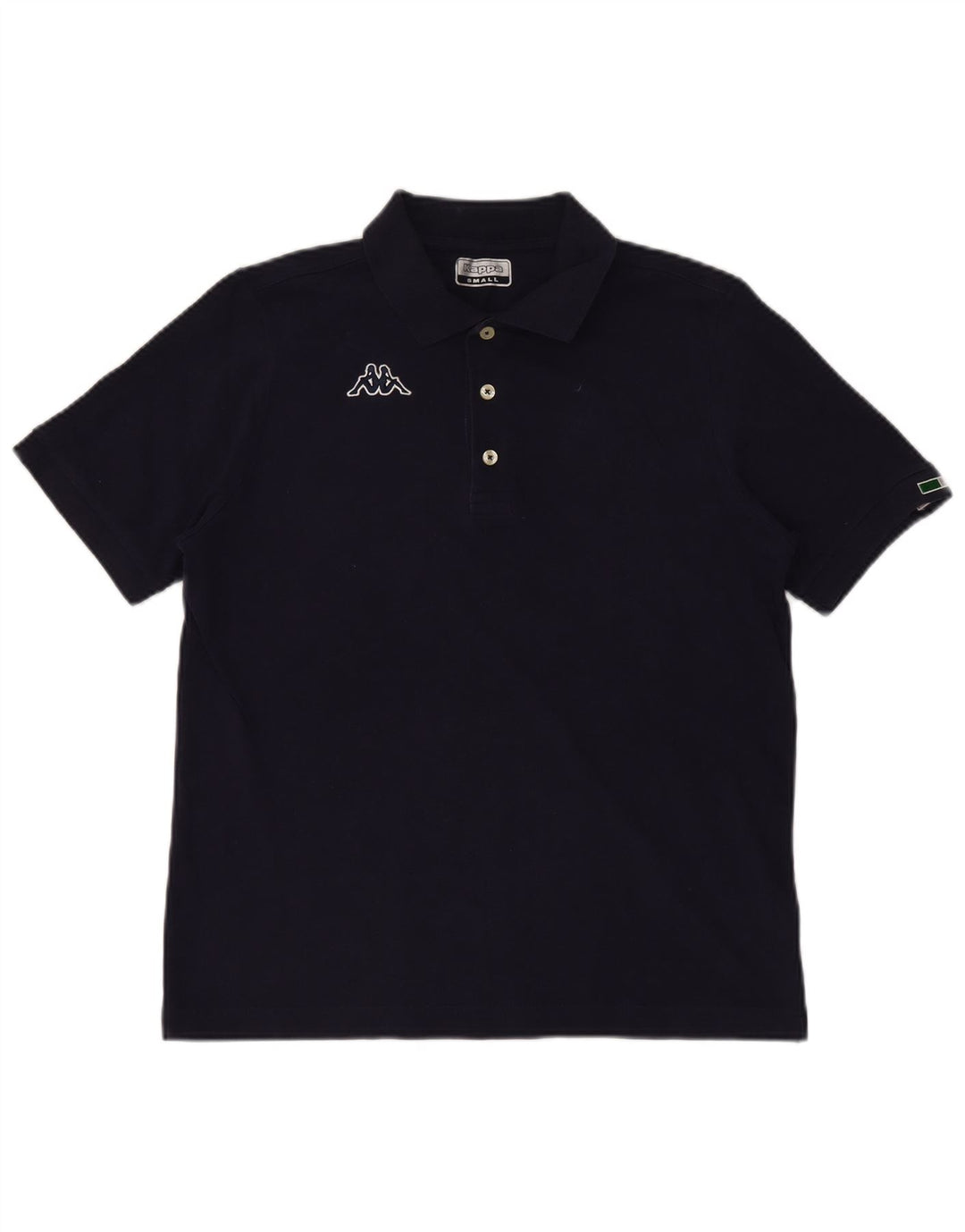Cămașă polo pentru bărbați Kappa Bumbac bleumarin mic