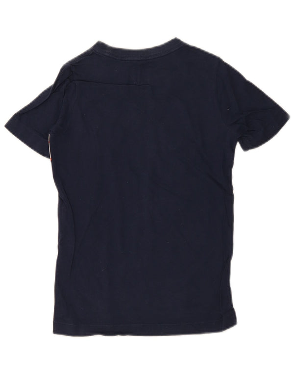 Tricou grafic Nike pentru băieți Top 6-7 ani XS bleumarin Colorblock