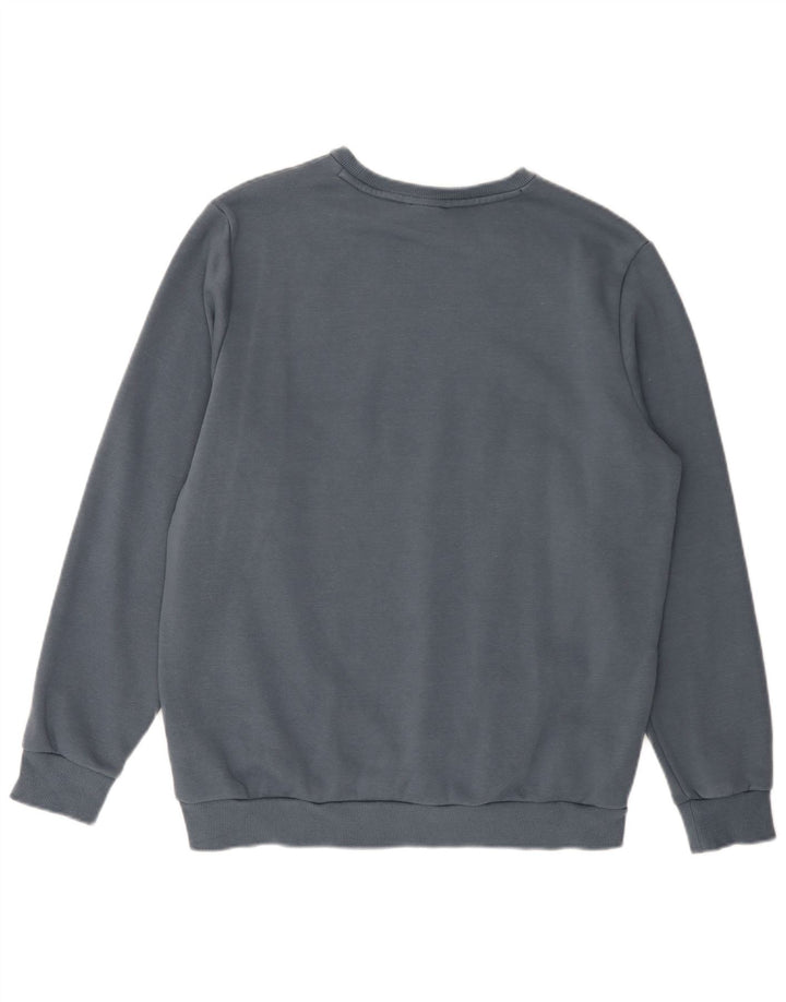 Pulover pentru bărbați PUMA Pulover mare din bumbac bleumarin