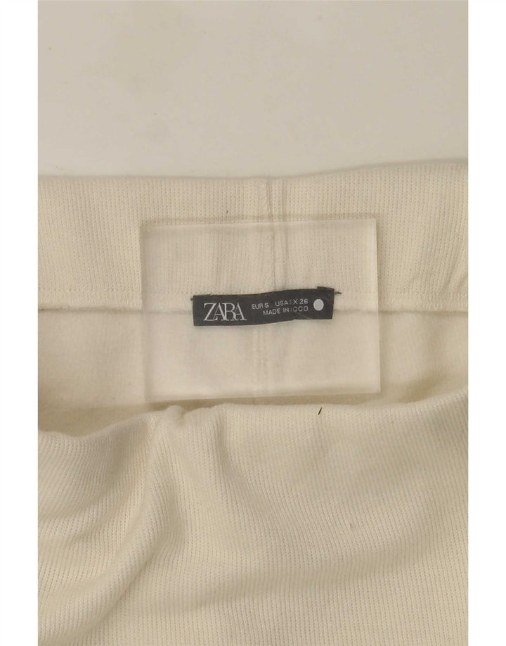 Fusta Midi pentru Damă Zara Mic W26 Alb