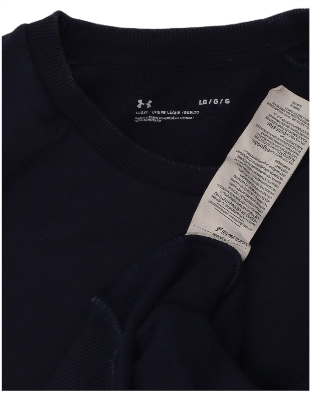 Pulover pentru bărbați Under Armour, mare, albastru, bumbac