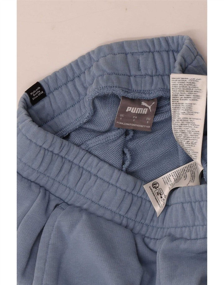 Pantaloni scurti sport Puma pentru bărbați, mici, albastru, bumbac