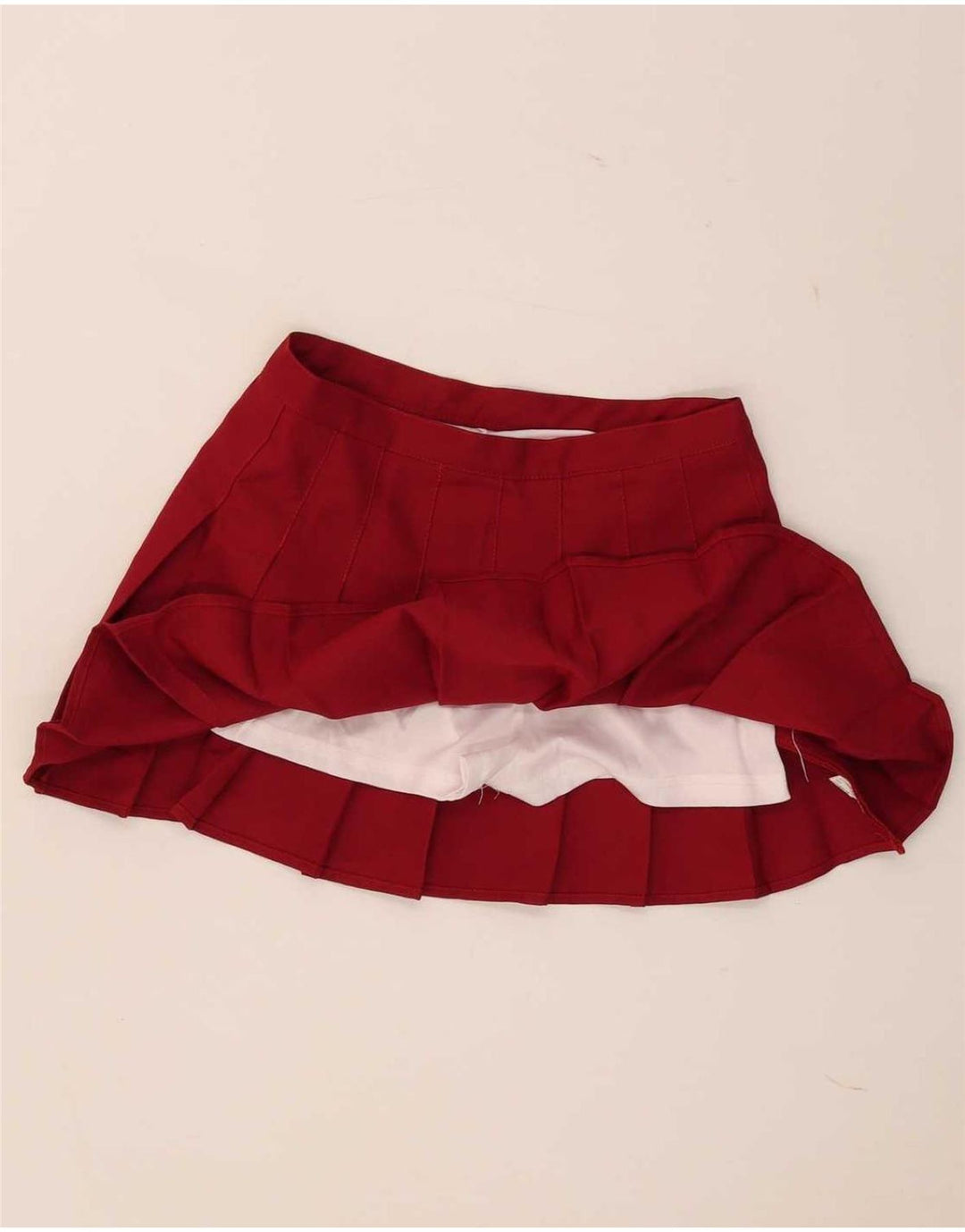 Fusta Short Fete Vintage 13-14 Ani XL Roșu