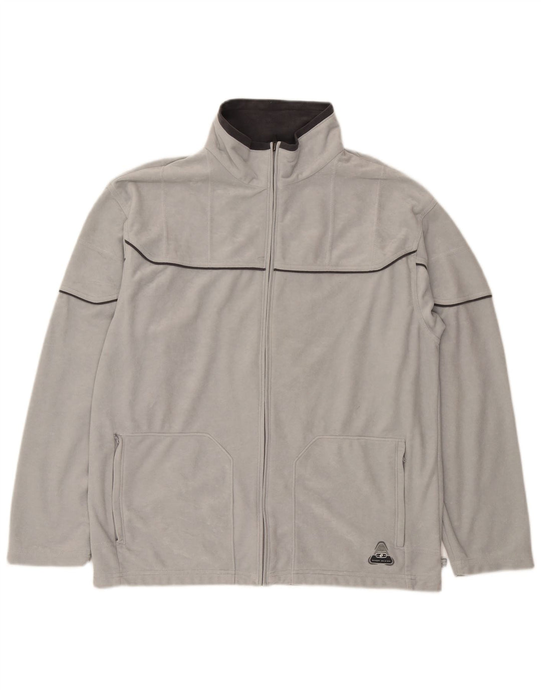 Jachetă de trening pentru bărbați Lotto UK 42/44 XL poliester gri