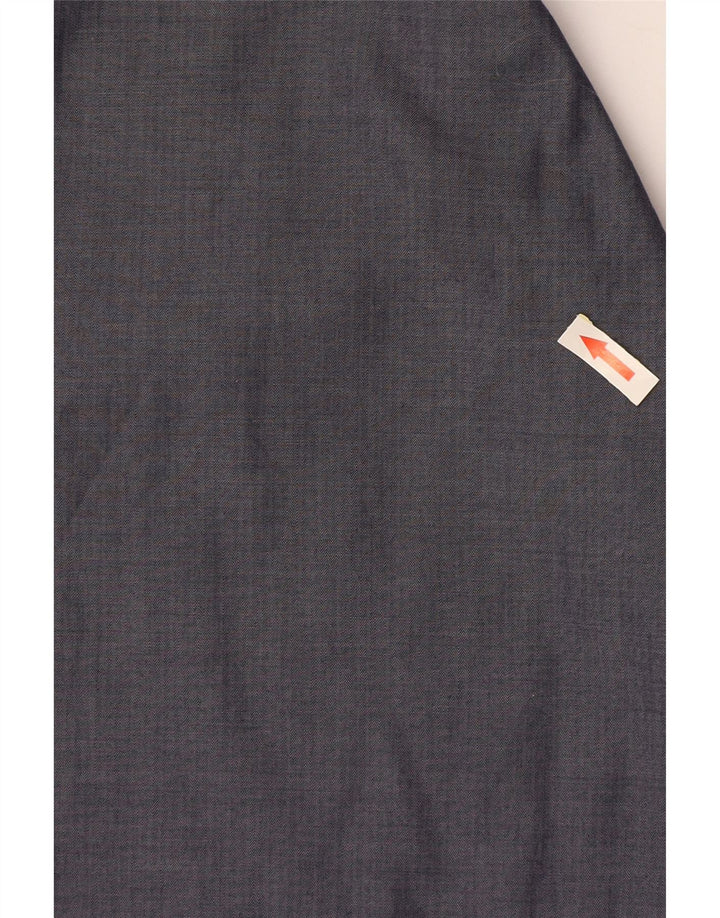 Cămașă pentru bărbați Calvin Klein Jeans Mărimea 15 1/2 Mediu Bluemarin Herringbone