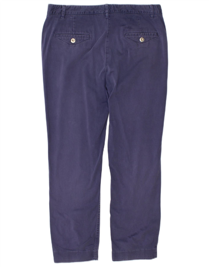 MARKS & SPENCER Pantaloni chino pentru femei UK 12 Medium W30 L26 Bleumarin