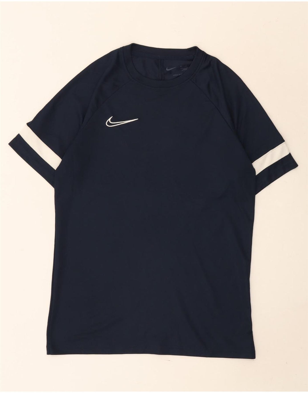 Tricou pentru bărbați Nike Dri Fit Top Mediu Bleumarin Colorblock