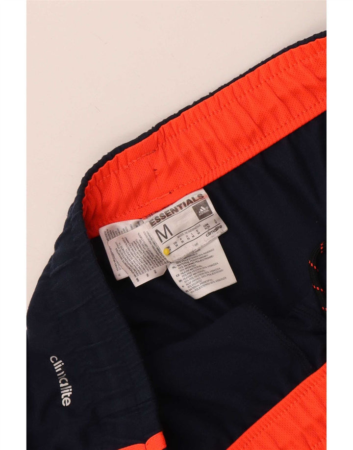 Pantaloni scurți sport adidas Climalite pentru bărbați, poliester mediu albastru