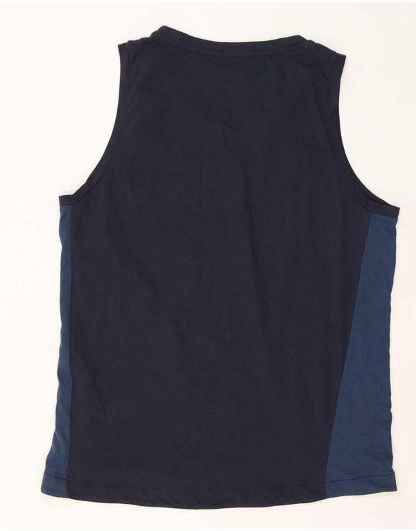 Lotto Mens Vest Top XL Bleumarin Bumbac color-bloch