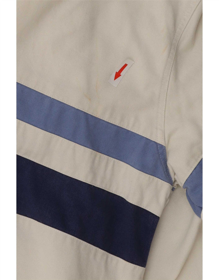 Crew Clothing Cămașă pulover pentru bărbați Bumbac cu dungi albe medii