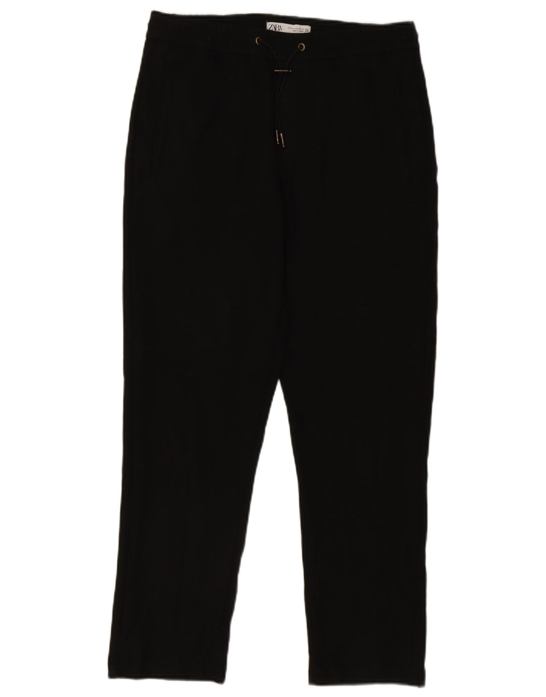 Pantaloni chino drepți pentru bărbați Zara Mediu L32 L27 Negru