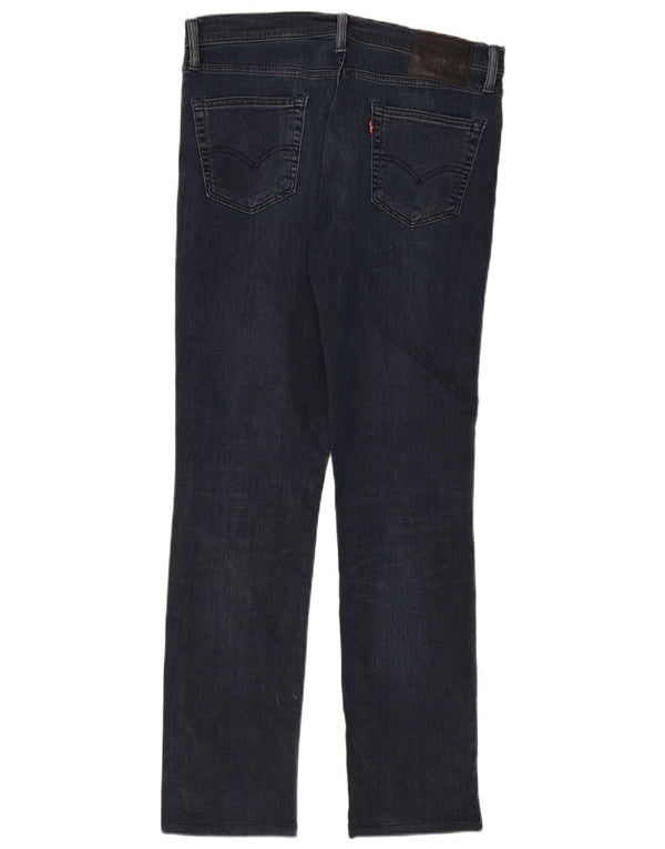 Blugi pentru bărbați Levi's 511 Slim W33 L34 Bumbac bleumarin