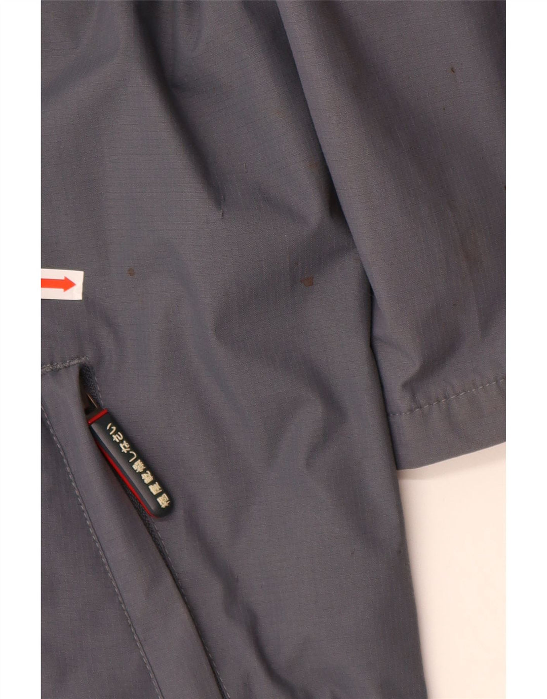 SUPERDRY Windhiker Windbreaker pentru bărbați cu glugă, UK 38, gri mediu