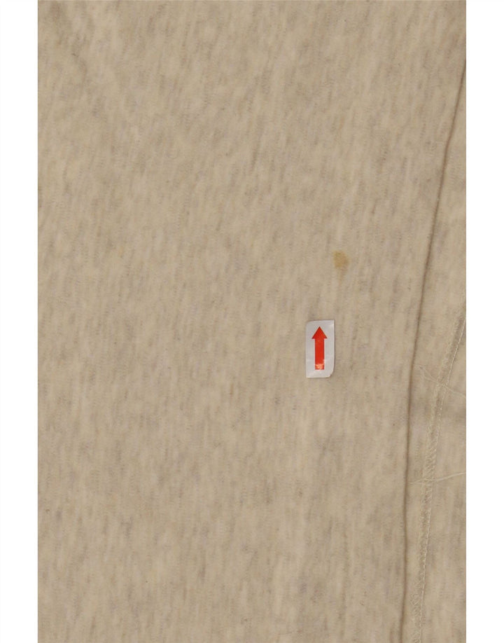 POLO RALPH LAUREN Cămașă polo cu mânecă lungă pentru bărbați, bumbac cu pete bej mare