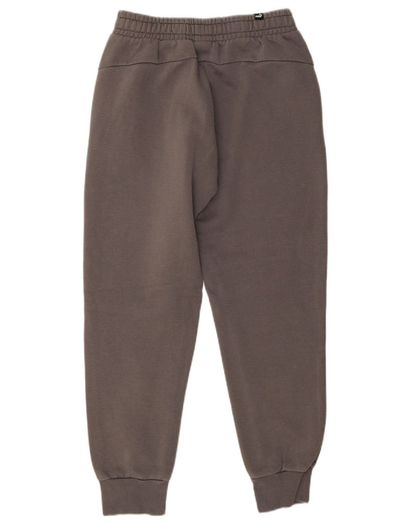 Pantaloni de trening Puma pentru femei Joggeri UK 8 Bumbac gri mic