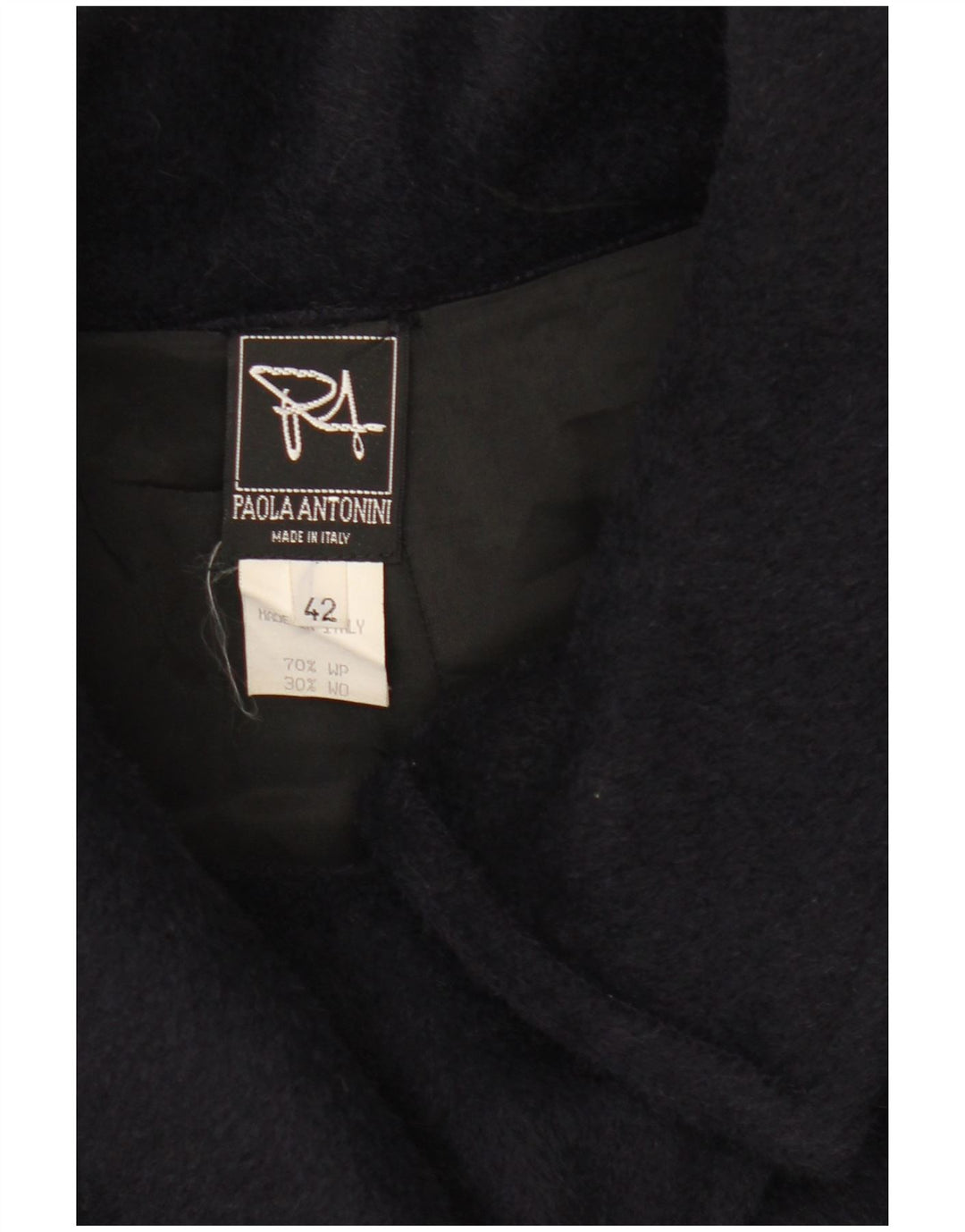 PAOLA ANTONINI Palton supradimensionat pentru femei IT 42 Medium Bleumarin