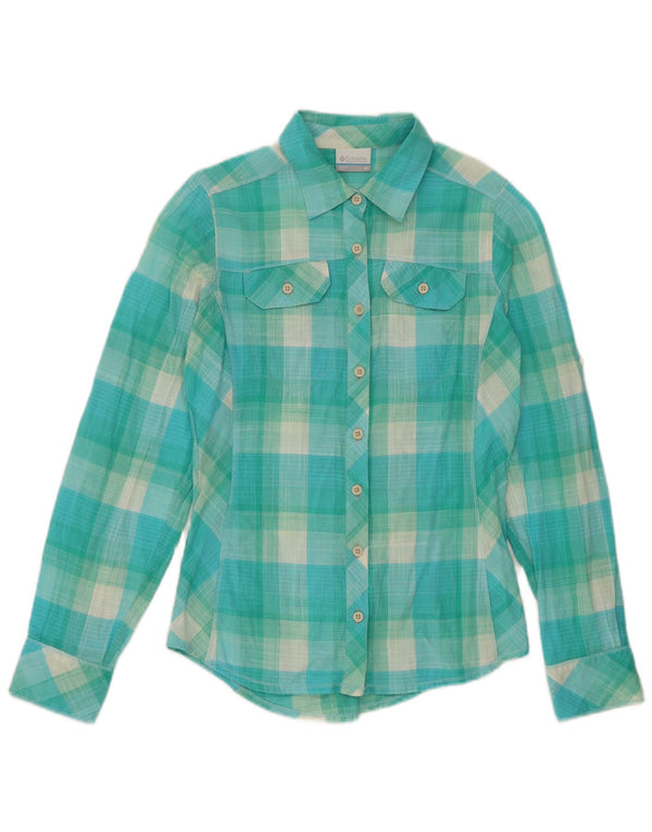 Cămașă Columbia pentru femei UK 6 XS Blue Check Bumbac