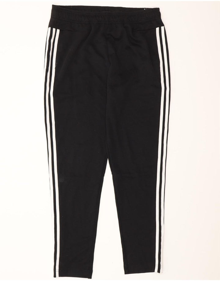Pantaloni de trening ADIDAS pentru bărbați, poliester mediu negru