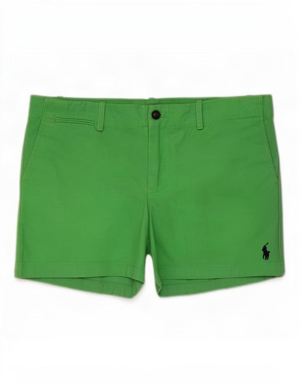 Ralph Lauren Womens Chino Shorts US 6 Medium W30 Green Cotton