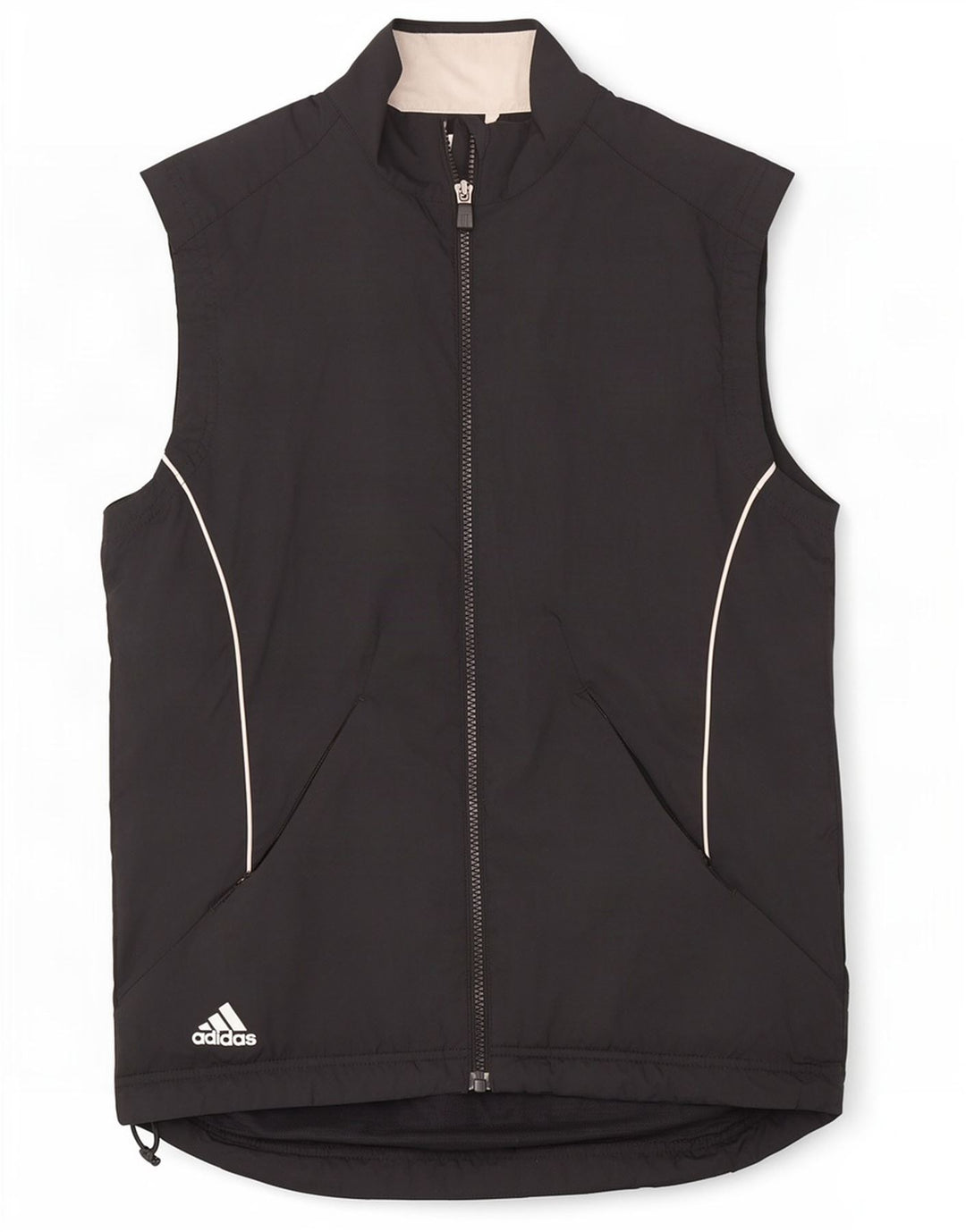 Jachetă de trening fără mâneci Clima Proof Adidas pentru bărbați, mică, neagră