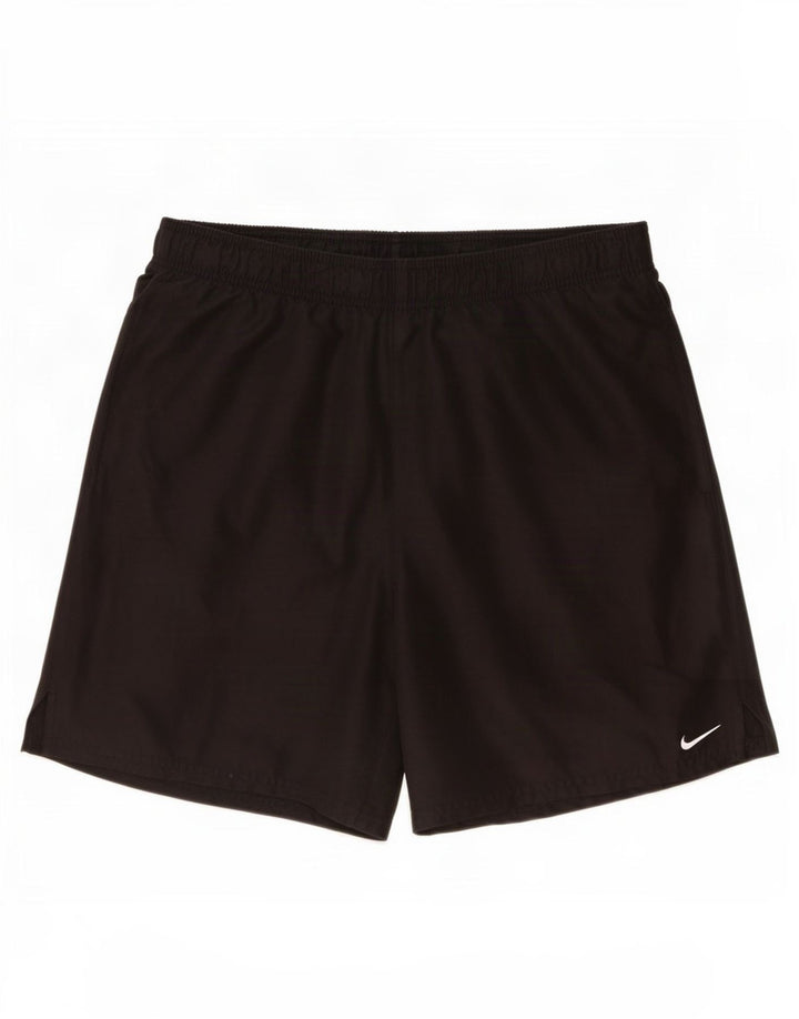 Pantaloni scurți sport Nike pentru bărbați, mediu negru