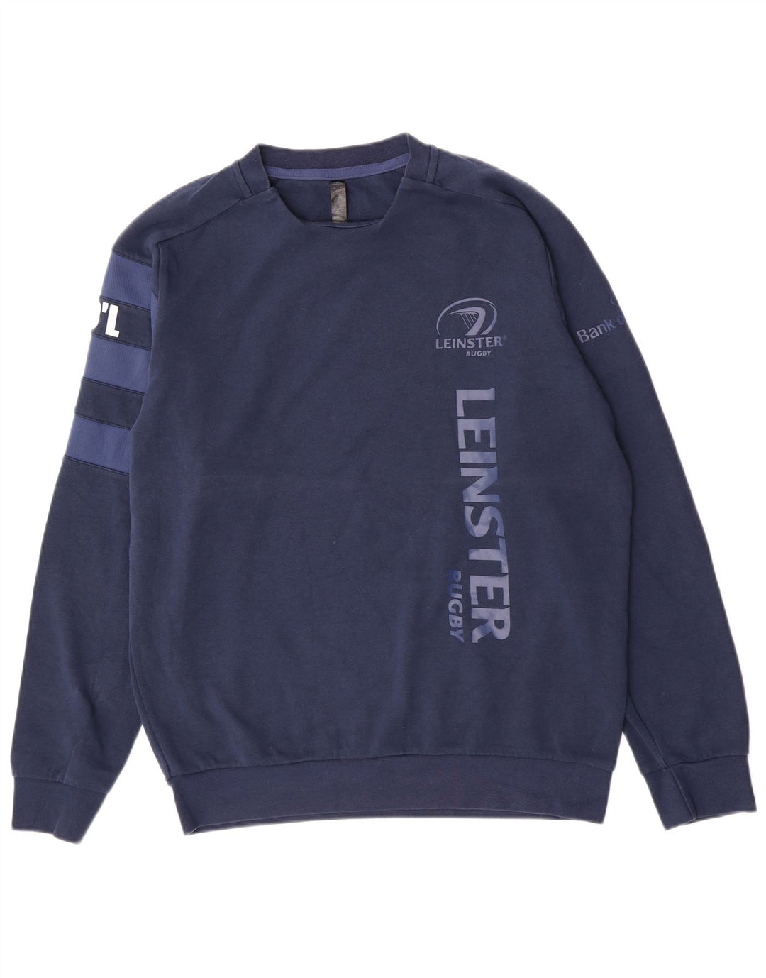 Hanorac grafic pentru bărbați Adidas Pulover mare, albastru bleumarin, bumbac