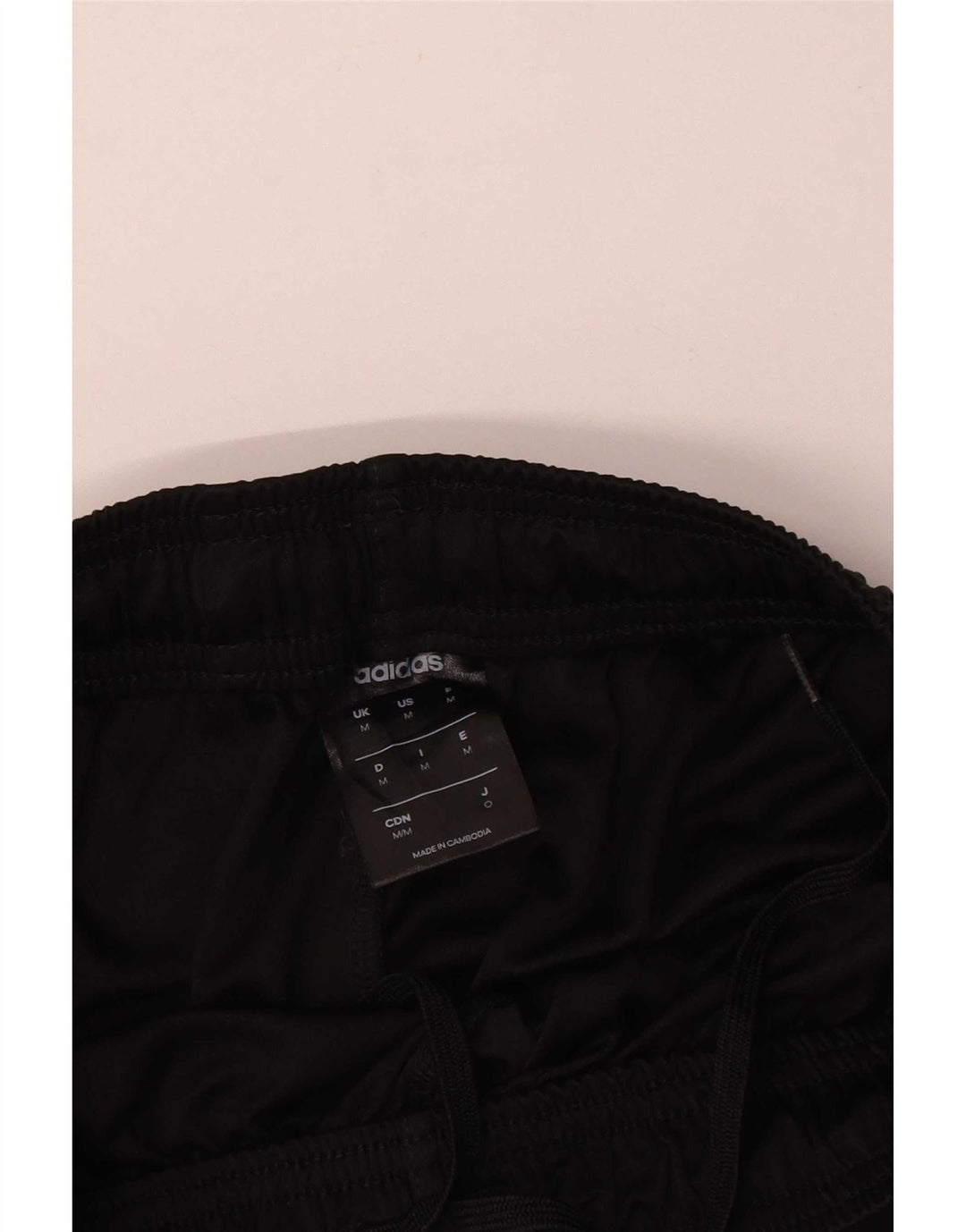 Pantaloni scurți sport pentru bărbați Adidas, poliester mediu negru