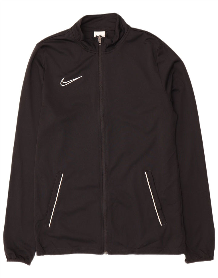 Jachetă de trening pentru bărbați Nike, poliester mediu negru