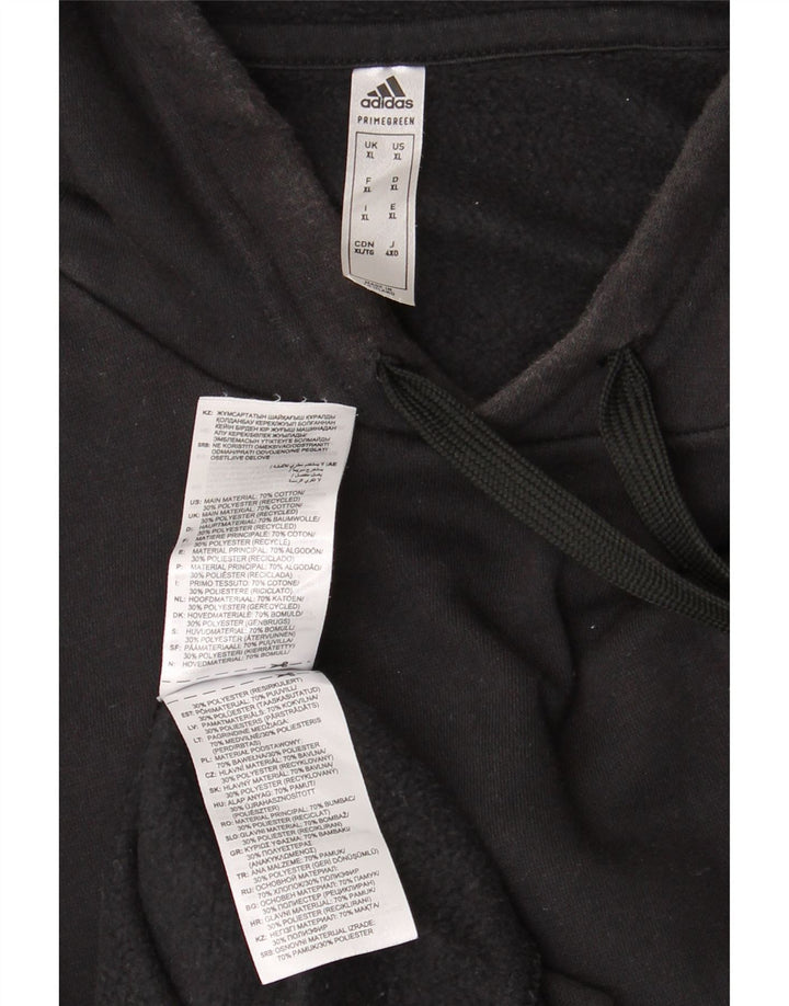 Pulover ADIDAS pentru bărbați, bumbac color bloc XL, negru