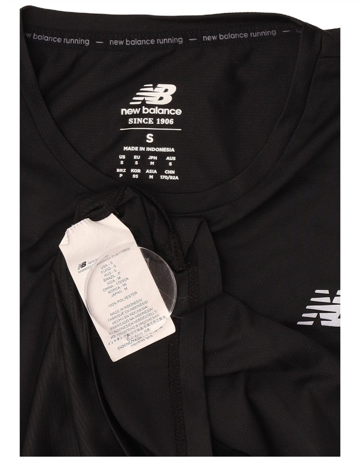 Tricou pentru bărbați New Balance Top mic poliester negru