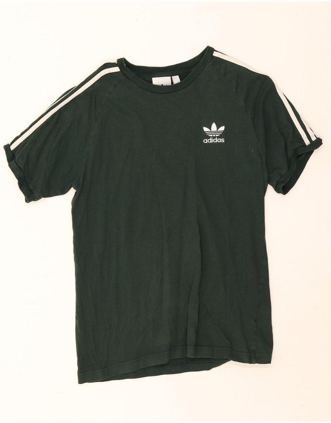 Tricou pentru bărbați Adidas Top, bumbac verde mediu