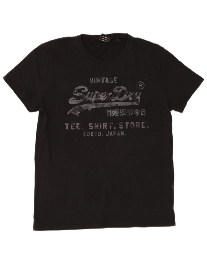 Tricou grafic pentru bărbați Superdry Top XL Negru