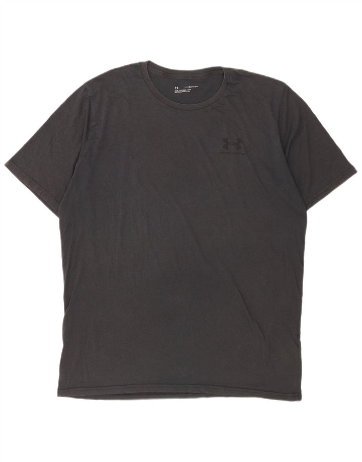 Tricou Under Armour pentru bărbați Top 2XL bumbac negru