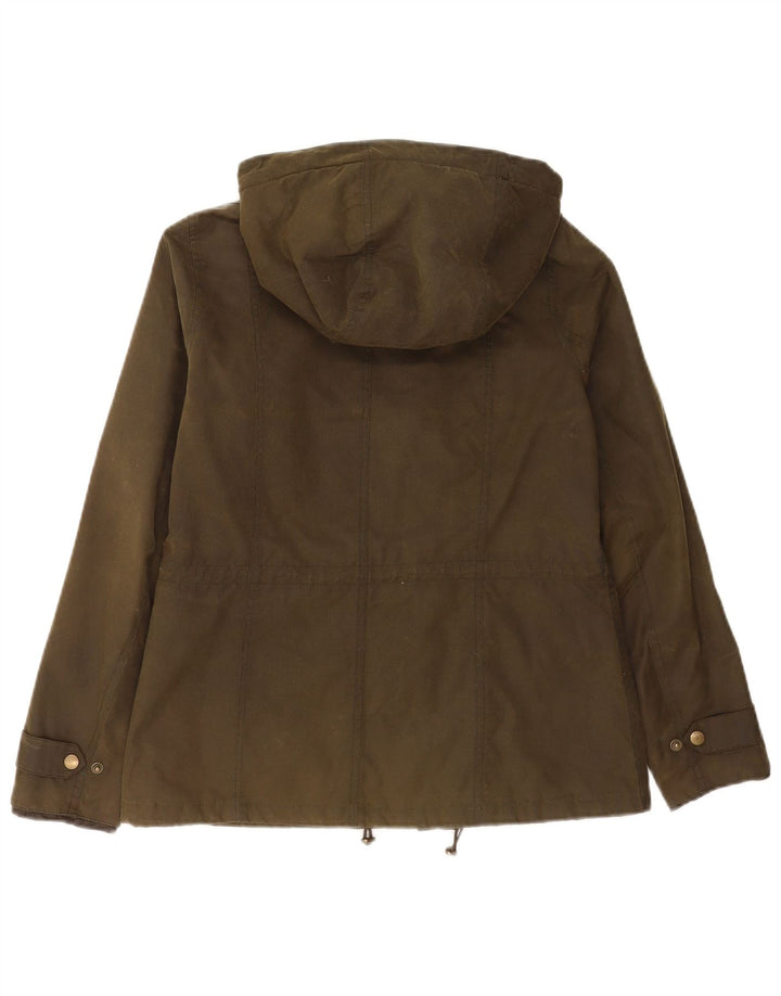 Jachetă pentru femei Barbour din bumbac cerat cu glugă UK 12 Medium Khaki