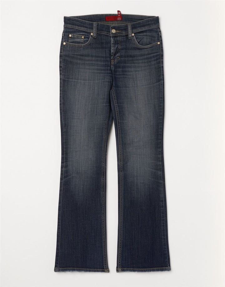 Blugi Vintage pentru femei Bootcut W27 L31 Albastru