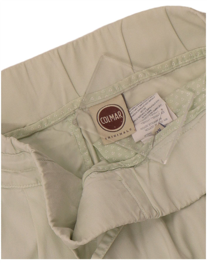 Pantaloni Chino Colmar pentru femei IT 42 Medium L34 L27 Bumbac verde