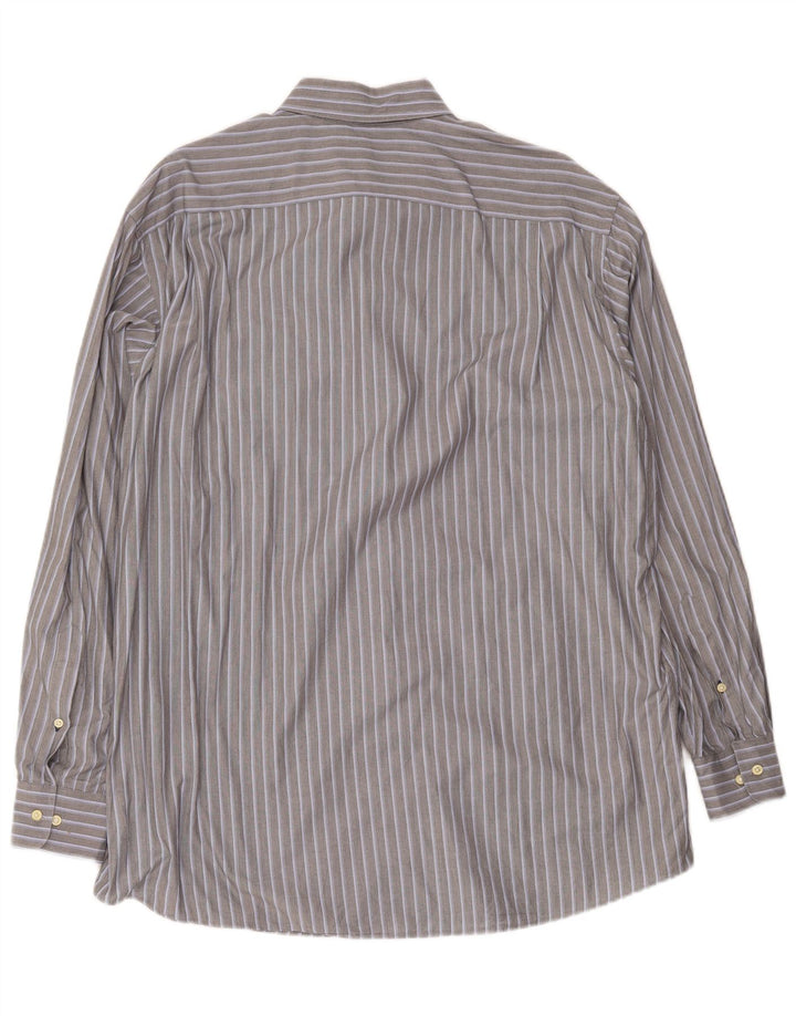 Cămașă pentru bărbați Tommy Hilfiger Mărimea 16 1/2 mare, gri cu dungi
